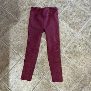 CALIA Crimson Star Leggings